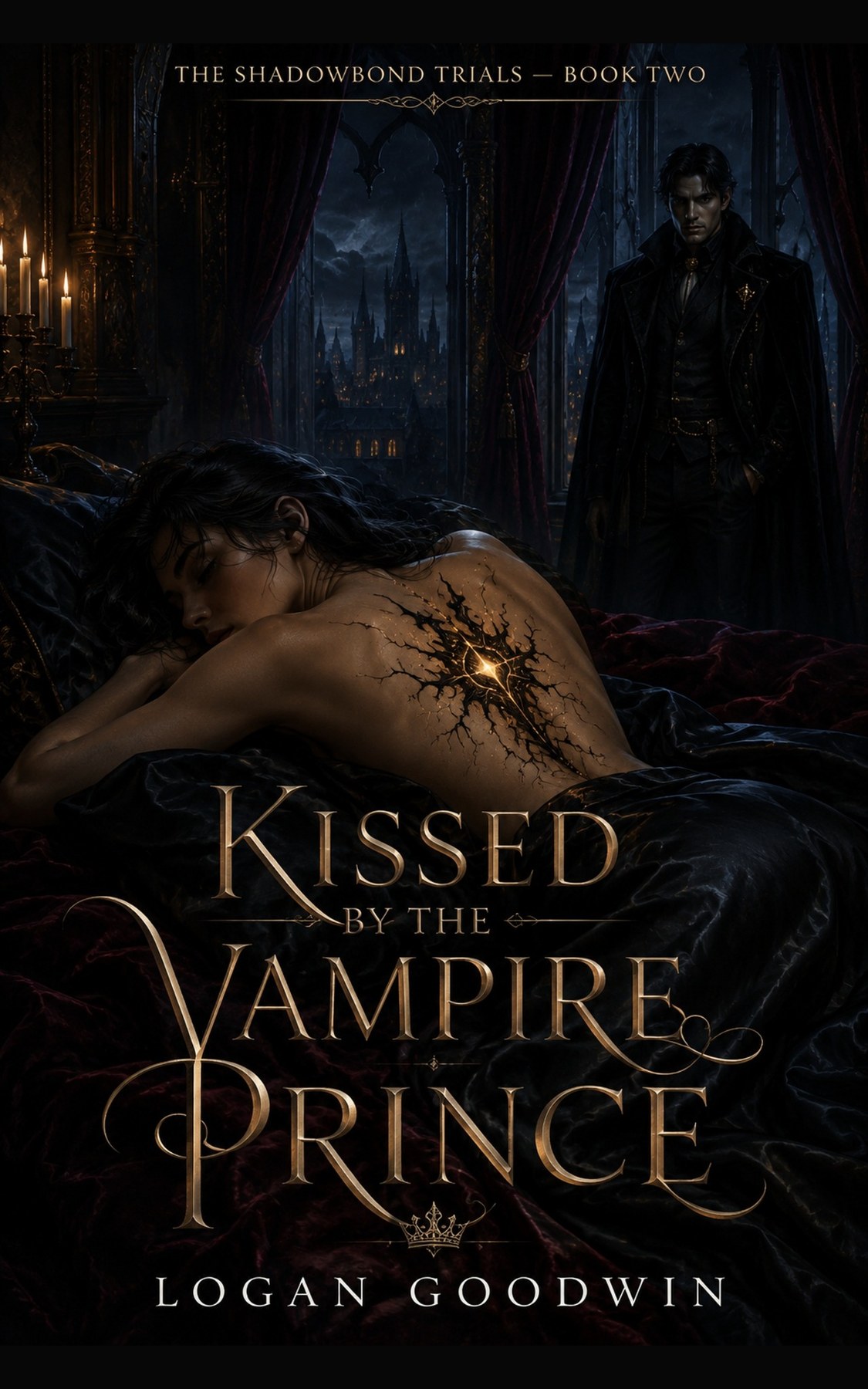 Kissed by the Vampire Prince book cover